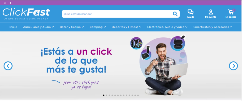 tienda clic fast Marketing digital